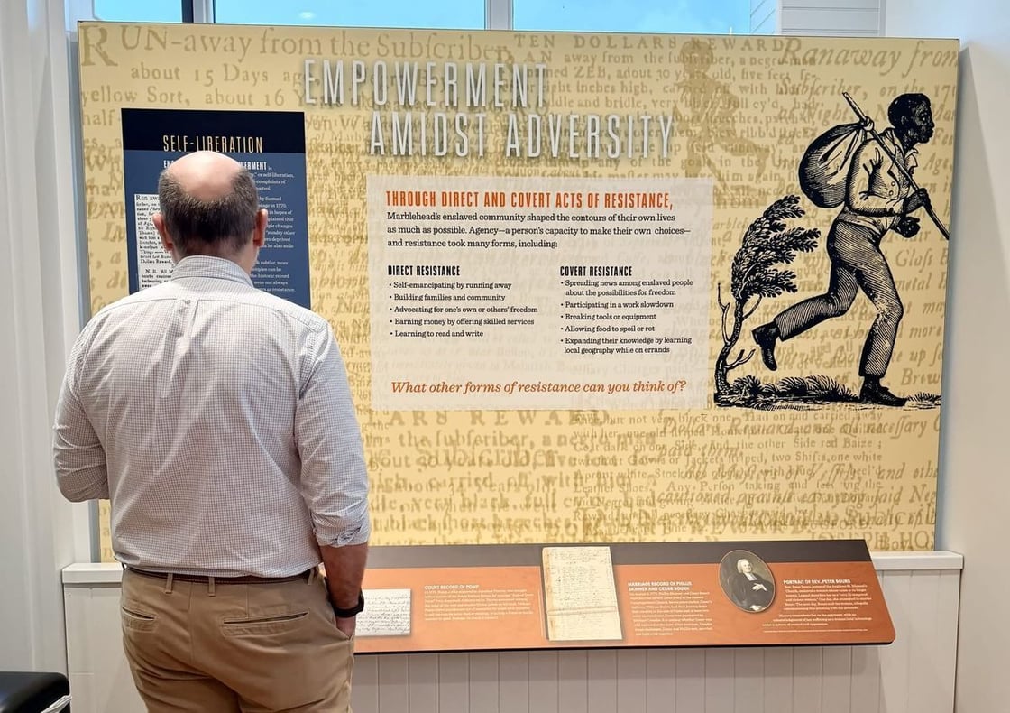 Five years, $1.4M and ten recovered lives later, Marblehead Museum opens its slavery exhibit